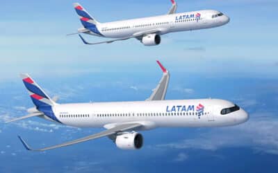 Groupe LATAM : avions aux couleurs spéciales des pays d’Amérique du Sud