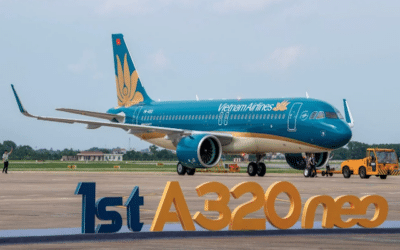 Premier Airbus A320neo livré à Vietnam Airlines