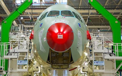 Livraison de 323 avions par Airbus au premier semestre